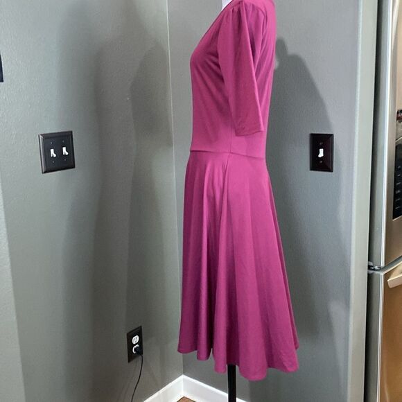 Lularoe nwt Magenta Pink Dress Nicole - Picture 9 of 9